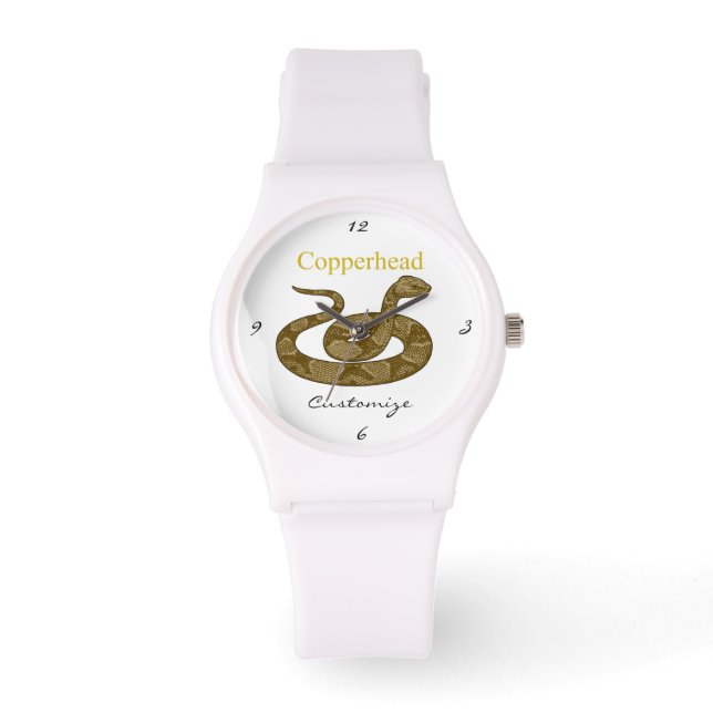 Reloj De Pulsera Thunder_Cove, espiga de copo enrollada (Anverso)