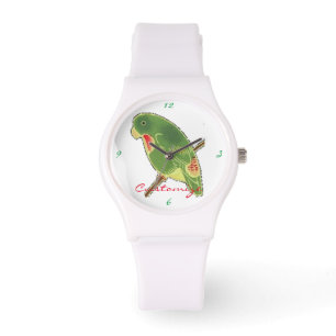 Reloj De Pulsera Thunder_Cove, paraíso verde tropical