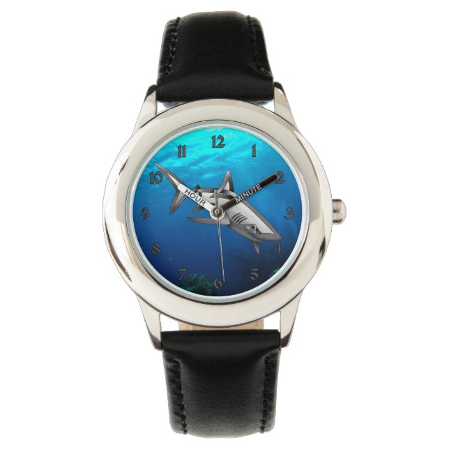 Reloj De Pulsera Tiburón (Anverso)