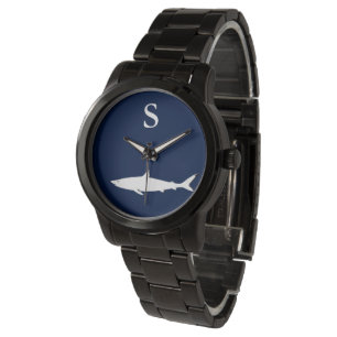 Reloj De Pulsera tiburón blanco personalizado
