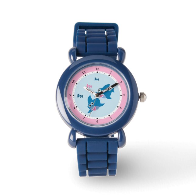 Reloj De Pulsera Tiburones bebés (Anverso)