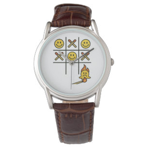 Reloj De Pulsera Tic Tac Toe