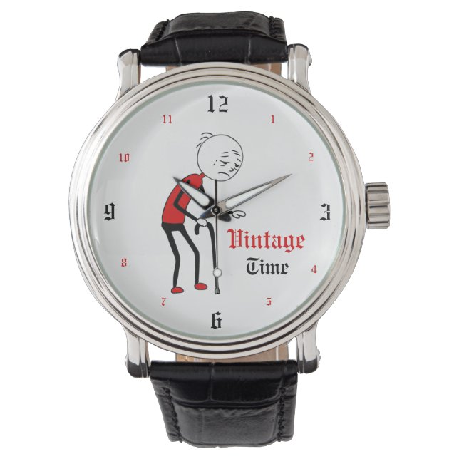 Reloj De Pulsera Tiempo Antiguo (Anverso)