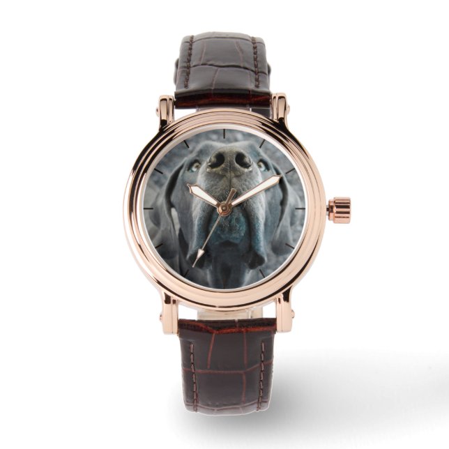 Reloj De Pulsera Tiempo con tu Gran Danés (Anverso)