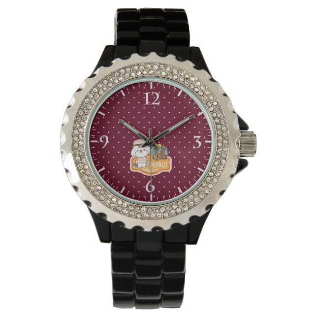 Reloj De Pulsera Tiempo de acampada de Bubbly (Anverso)