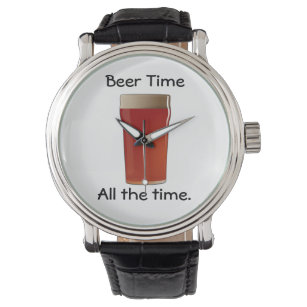 Reloj De Pulsera Tiempo de cerveza todo el tiempo