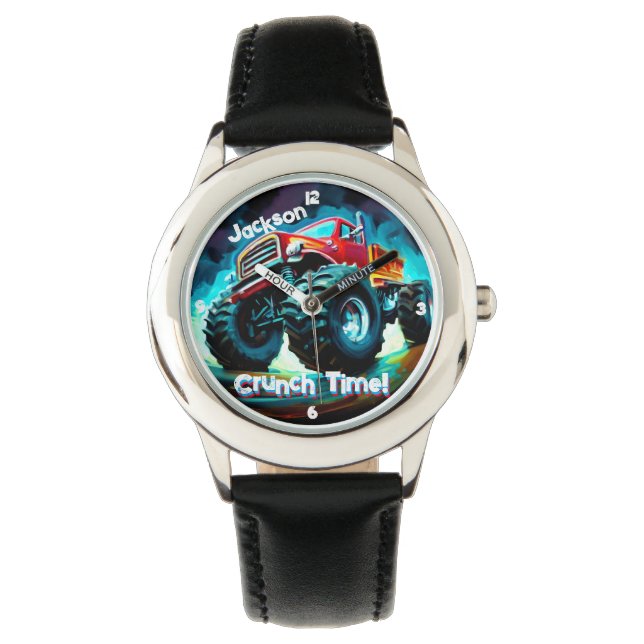 Reloj De Pulsera Tiempo de cierre de camiones Guay Monster (Anverso)