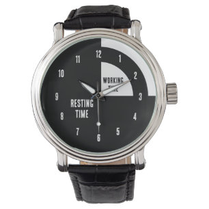 Reloj De Pulsera Tiempo de descanso / Tiempo de trabajo divertido