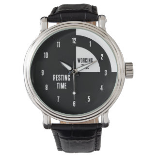Reloj De Pulsera Tiempo de descanso / Tiempo de trabajo divertido