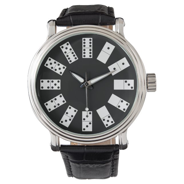 Reloj De Pulsera Tiempo de Domino (Anverso)