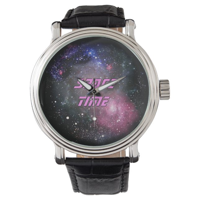 Reloj De Pulsera Tiempo de espacio (Anverso)