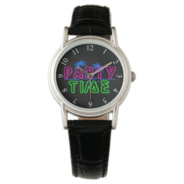 Reloj De Pulsera Tiempo de fiesta (Anverso)