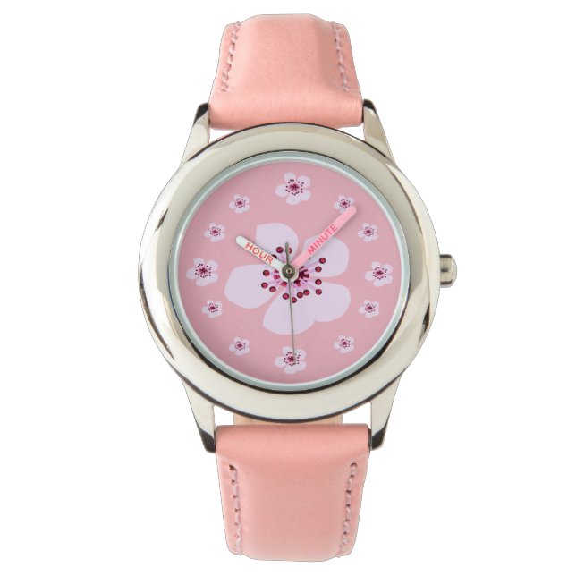 Reloj De Pulsera Tiempo de floración de cerezo Sakura (Anverso)