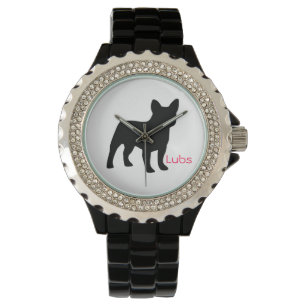 Reloj De Pulsera ¡Tiempo de Frenchie! - Negro