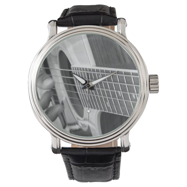 Reloj De Pulsera Tiempo de guitarra (Anverso)