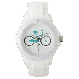 Reloj De Pulsera Tiempo de hacer ciclismo en Aqua