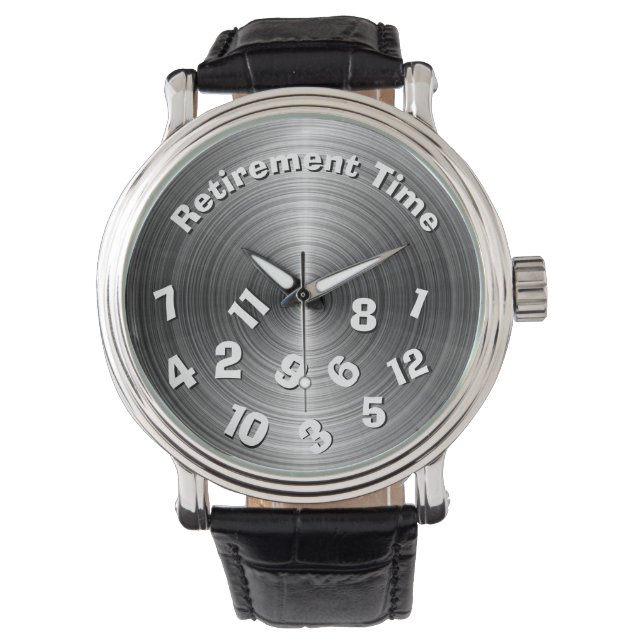 Reloj De Pulsera Tiempo de Jubilación (Anverso)