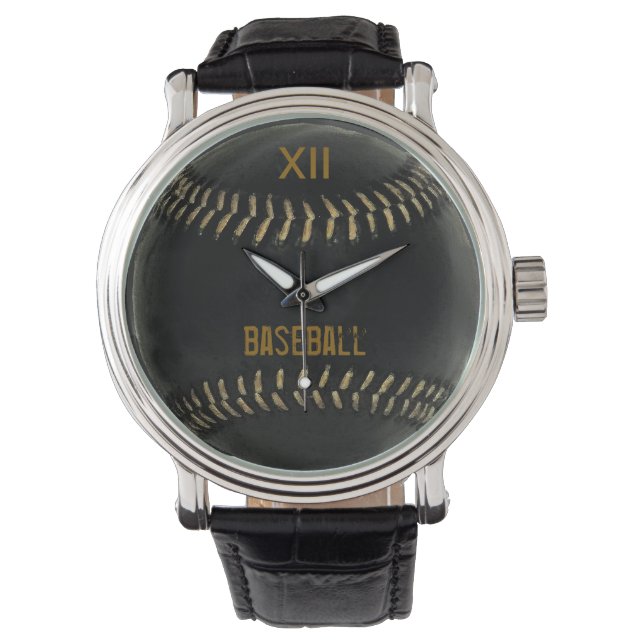 Reloj De Pulsera Tiempo de jugar al béisbol (Anverso)