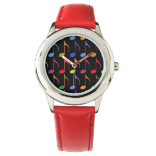 Reloj De Pulsera tiempo de notas musicales