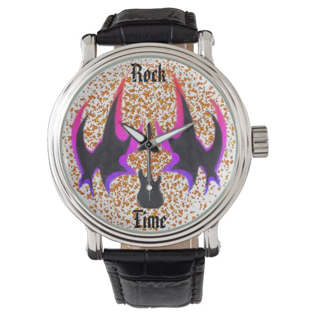 Reloj De Pulsera Tiempo de rock de eWatch Watch (Anverso)
