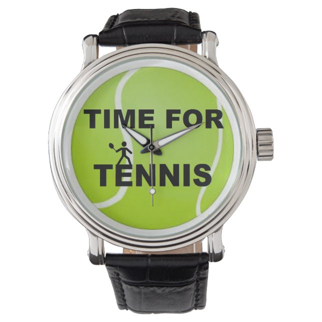 Reloj De Pulsera Tiempo de tenis (Anverso)
