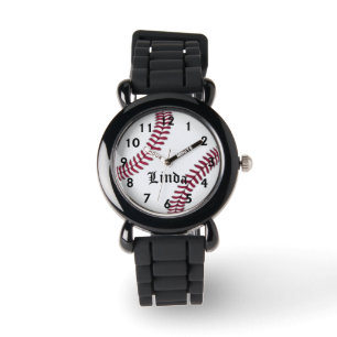 Reloj De Pulsera Tiempo del béisbol de Linda