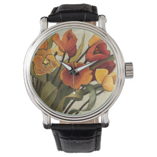 Reloj De Pulsera Tiempo del tulipán