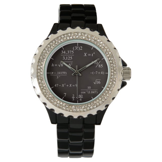 Reloj De Pulsera Tiempo matemático (Anverso)
