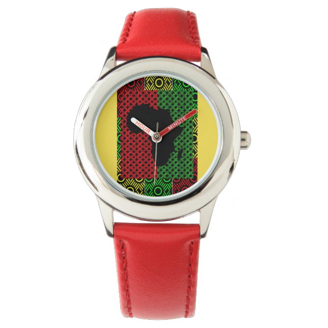 RELOJ DE PULSERA TIEMPO PARA ÁFRICA (Anverso)