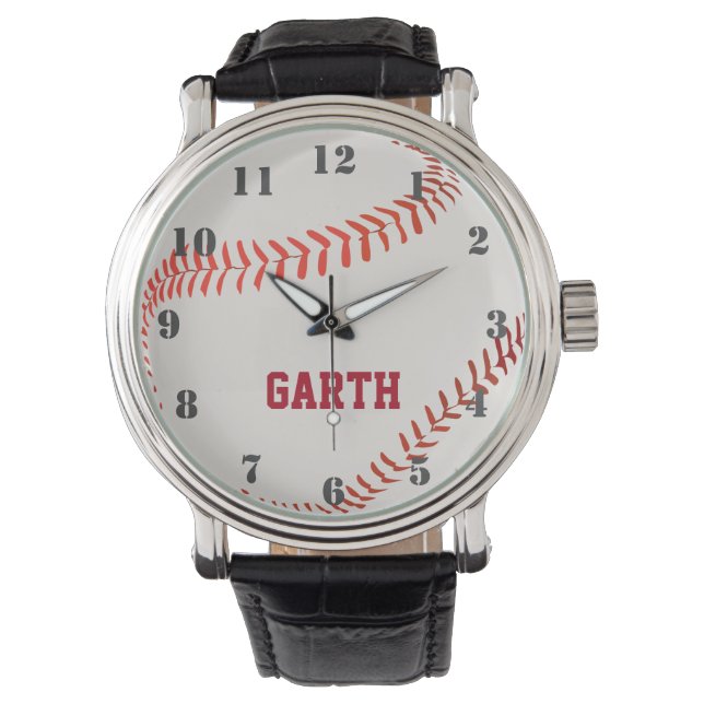 Reloj De Pulsera Tiempo para el béisbol (Anverso)