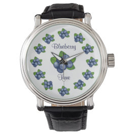 Reloj De Pulsera Tiempo para el Blueberry