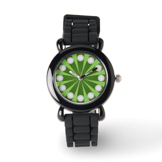 Reloj De Pulsera Tiempo Para El Golf (Anverso)
