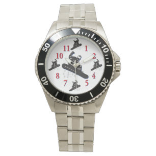 Reloj De Pulsera Tiempo Para El Snowboard