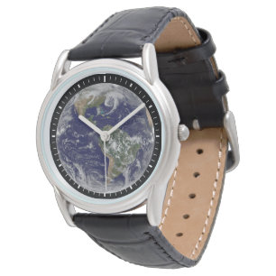 Reloj De Pulsera Tierra completa que muestra sistemas de baja presi