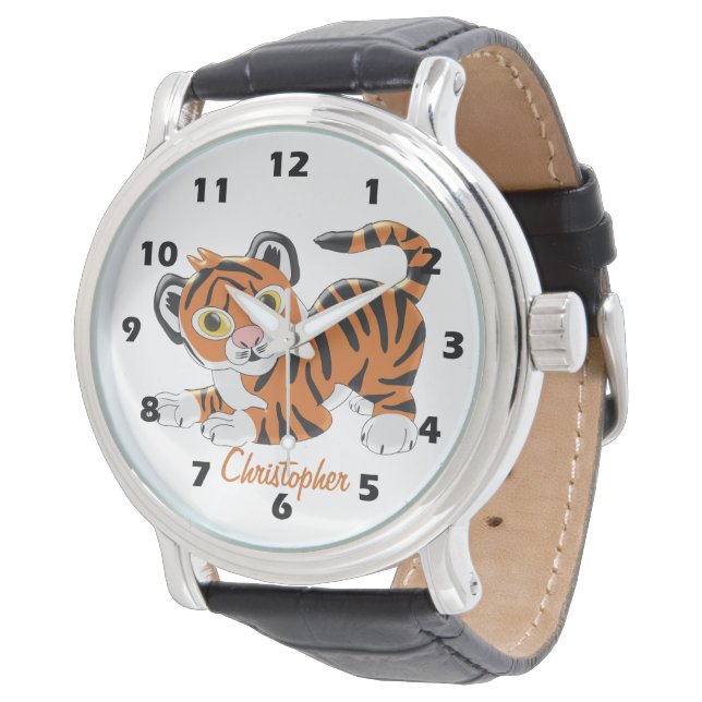 Reloj De Pulsera Tiger Design Personalised (Angular)