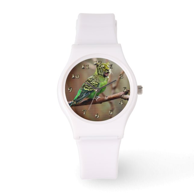 Reloj De Pulsera Tiger Parakeet (Anverso)