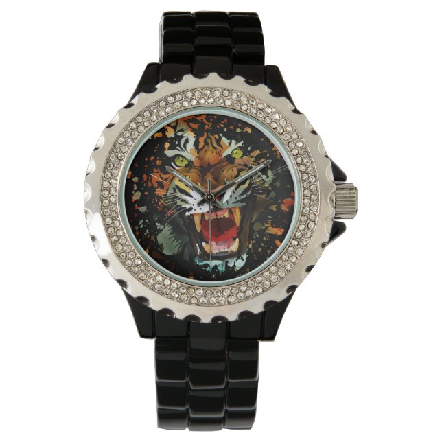 Reloj De Pulsera Tiger Roar (Anverso)