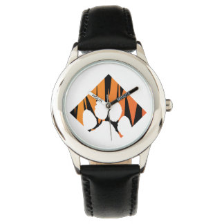Reloj De Pulsera Tigerpaw Acero inoxidable negro