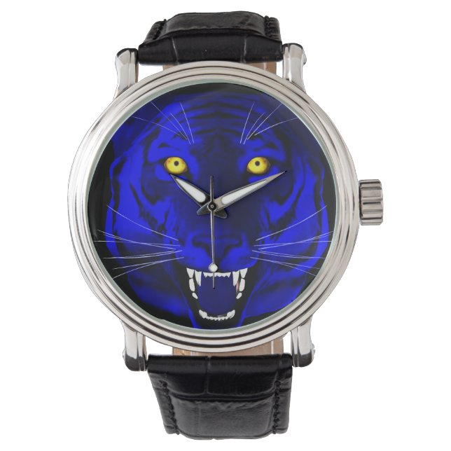 Reloj De Pulsera Tigre azul (Anverso)