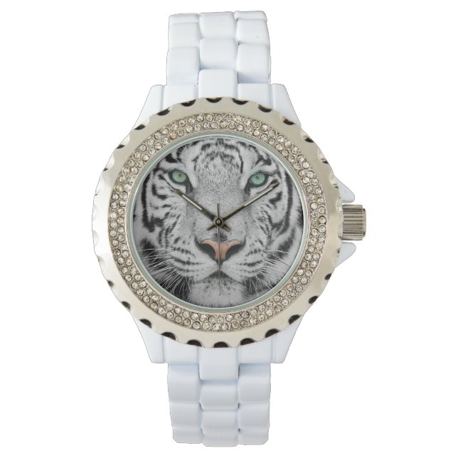 Reloj De Pulsera Tigre blanco (Anverso)