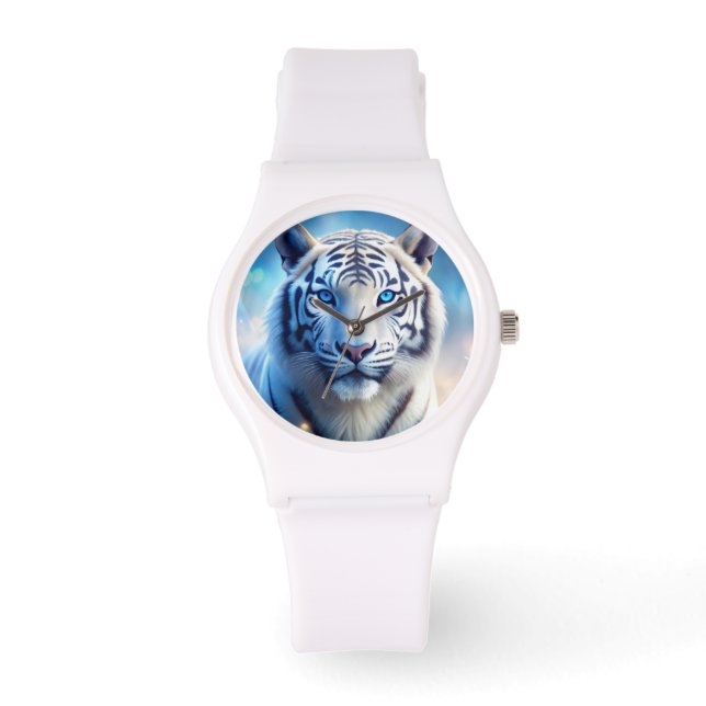 Reloj De Pulsera Tigre blanco (Anverso)
