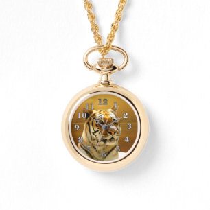 Reloj De Pulsera Tigre dorado