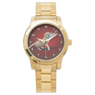 RELOJ DE PULSERA TIGRE ENOJADO
