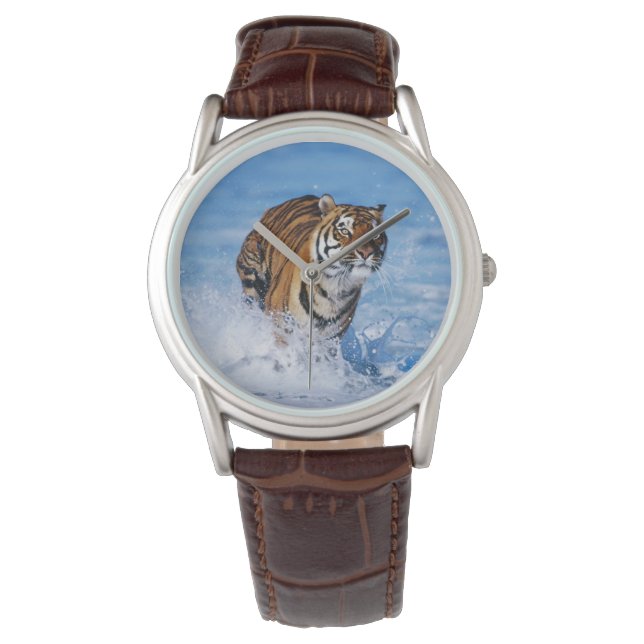 Reloj De Pulsera Tigre Mens Classic Watch/Willife (Anverso)