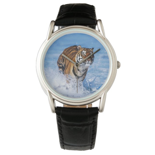 Reloj De Pulsera Tigre Mens Classic Watch/Willife (Anverso)
