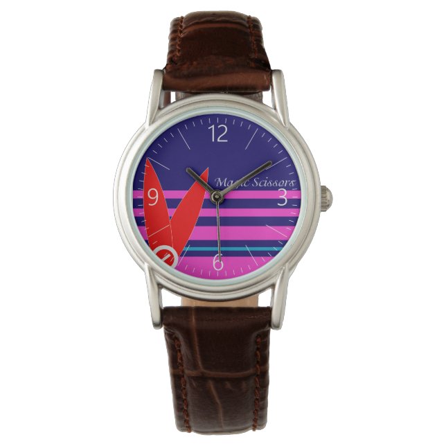 Reloj De Pulsera Tijeras mágicas (Anverso)