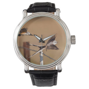 Reloj De Pulsera Tijereta (Tyrannus Forficatus)