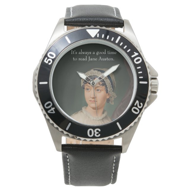 Reloj De Pulsera Time to read Jane Austen  (Anverso)