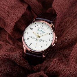 Reloj De Pulsera Timeless Monogrammed Couple’s Name