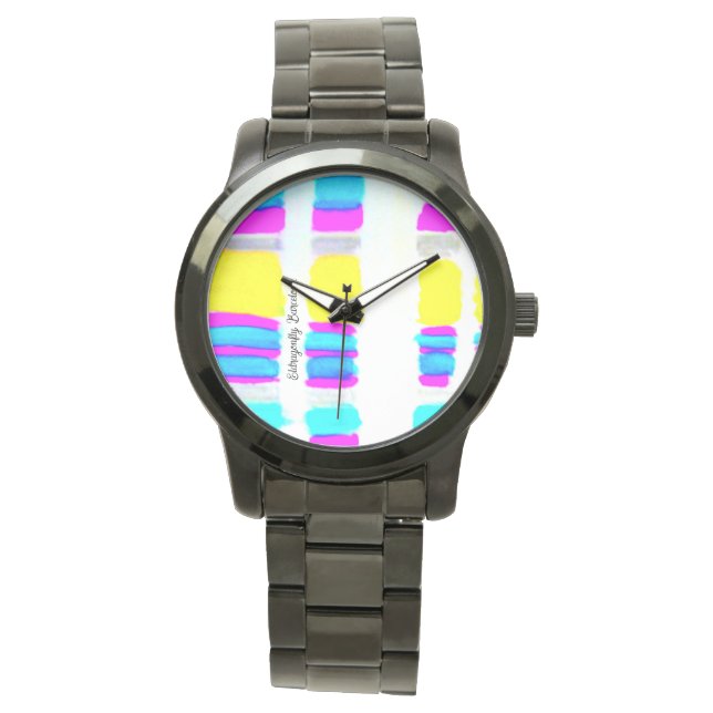 Reloj De Pulsera Tinta de estilo de tinta, (Anverso)